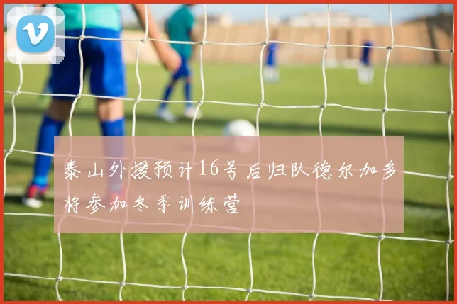 泰山外援预计16号后归队德尔加多将参加冬季训练营